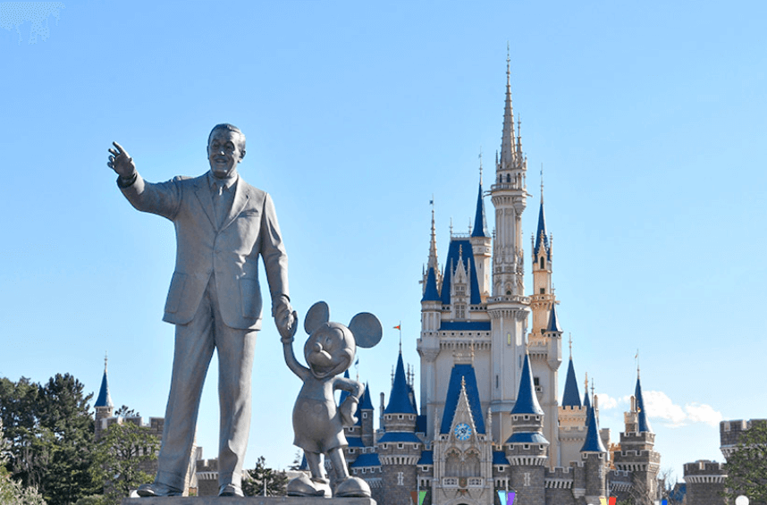 東京ディズニーランド パートナーズ像 フィギュア ウォルトディズニー