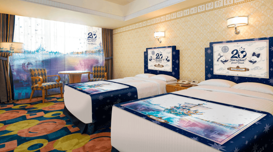 ディズニーアンバサダーホテルに東京ディズニーシー20周年グランドフィナーレスペシャルルームが登場!