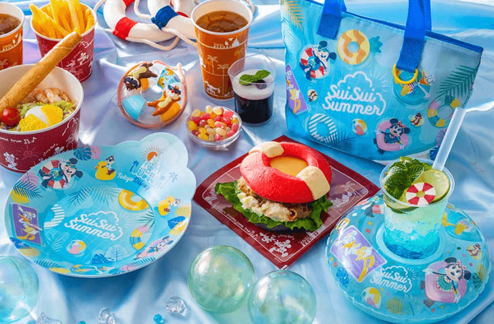 ディズニー夏メニュー2022年「SUISUI SUMMER」スペシャルメニュー!