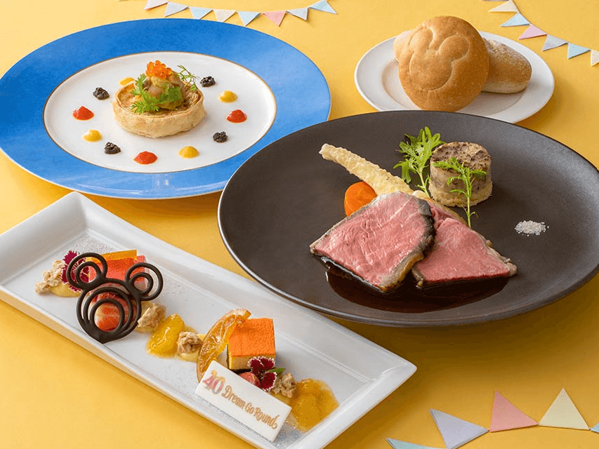 東京ディズニーランドのTDR40周年スペシャルメニュー：上質の食体験が味わるメニュー