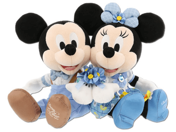 『Disney Blue Ever After』の新グッズ：ぬいぐるみセット