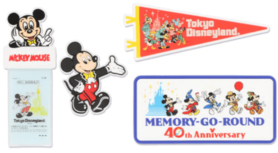 ディズニー40周年『MEMORY GO ROUND』グッズ：雑貨