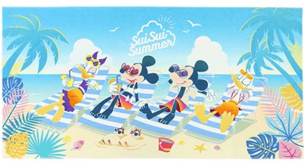 ディズニー夏グッズ2024「SuiSui Summer」のグッズ：生活雑貨