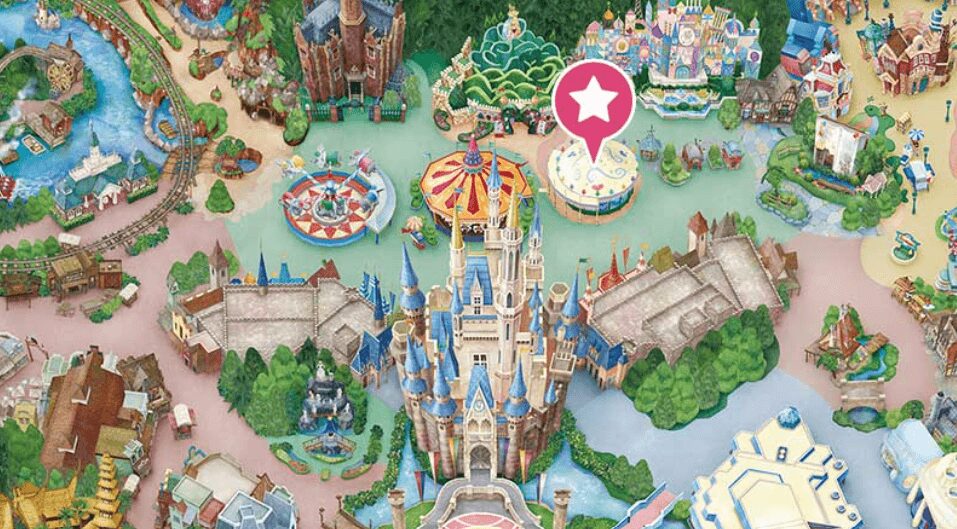 東京ディズニーランドのアトラクション『アリスのティーパーティー』について