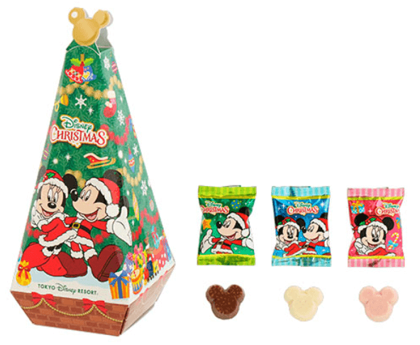 ディズニークリスマスグッズ2024：お菓子