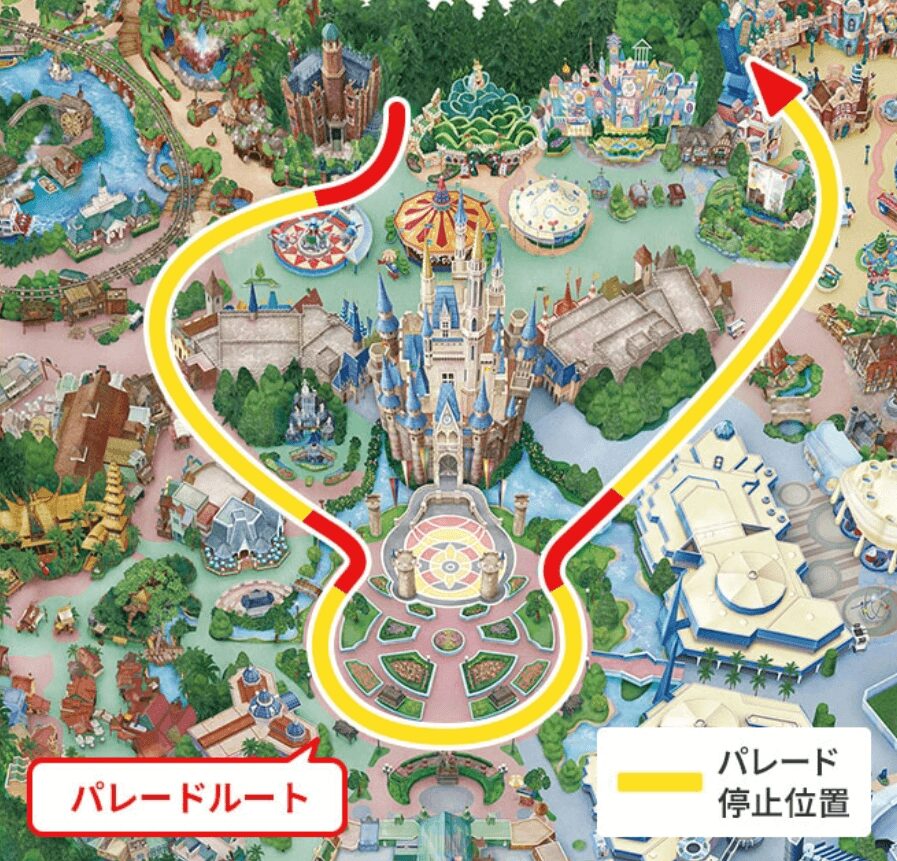 東京ディズニーランドのディズニークリスマス2024のイベント内容