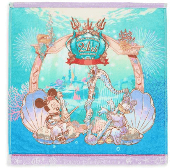 東京ディズニーシーの開園42周年を記念したグッズが2025年9月4日(木)から発売!マーメイドラグーンのエリアがテーマのグッズが登場