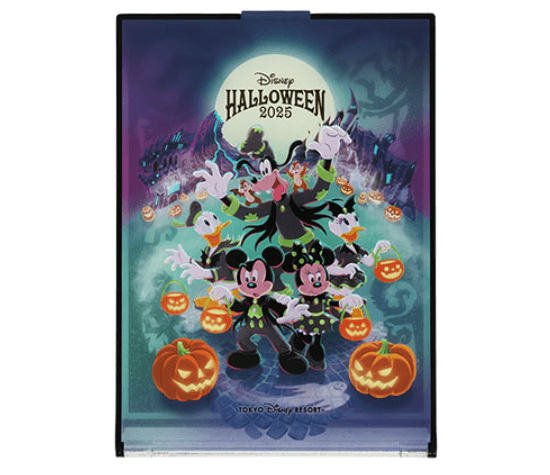 ディズニーハロウィーングッズのディズニーの仲間たちが描かれたグッズが2025年9月16日(火)に発売!