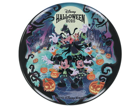 ディズニーハロウィーングッズのディズニーの仲間たちが描かれたグッズが2025年9月16日(火)に発売!