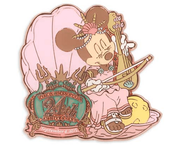 東京ディズニーシーの開園42周年を記念したグッズが2025年9月4日(木)から発売!マーメイドラグーンのエリアがテーマのグッズが登場