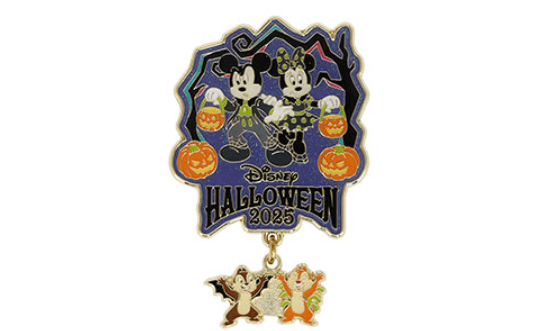 ディズニーハロウィーングッズのディズニーの仲間たちが描かれたグッズが2025年9月16日(火)に発売!