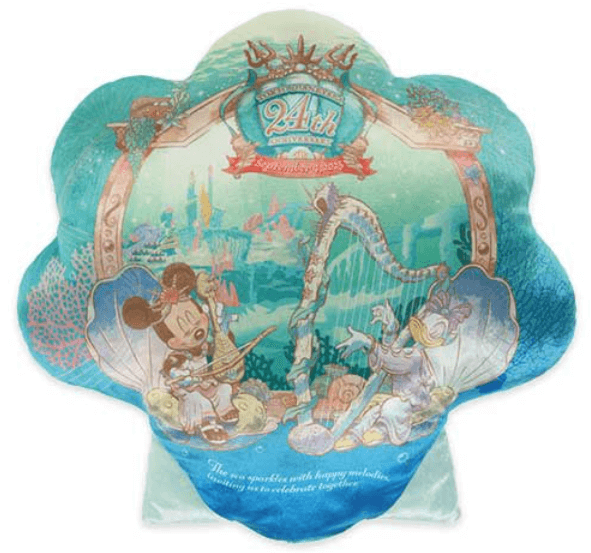 東京ディズニーシーの開園42周年を記念したグッズが2025年9月4日(木)から発売!マーメイドラグーンのエリアがテーマのグッズが登場
