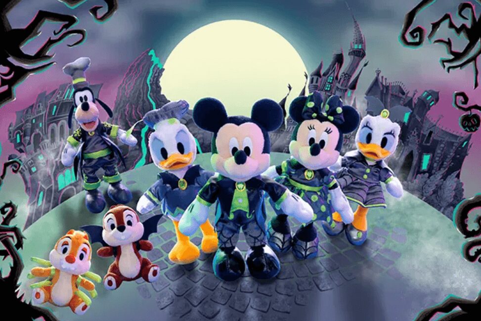 ディズニーハロウィーングッズのディズニーの仲間たちが描かれたグッズが2025年9月16日(火)に発売!