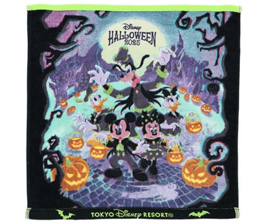ディズニーハロウィーングッズのディズニーの仲間たちが描かれたグッズが2025年9月16日(火)に発売!