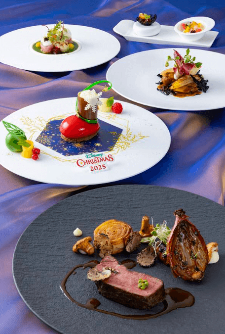 【2025年】ディズニークリスマス限定メニューがディズニーホテルのレストランに登場
