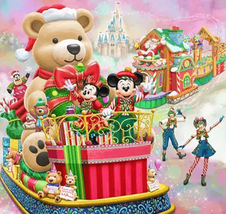 東京ディズニーランドのディズニークリスマス2025のイベント内容