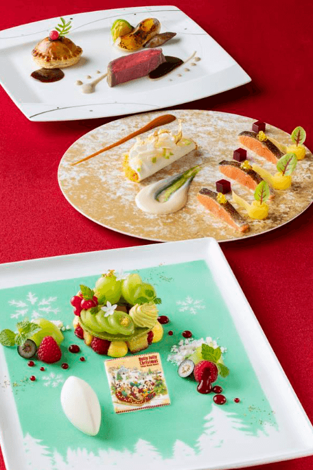 【2025年】ディズニークリスマス限定メニューがディズニーホテルのレストランに登場