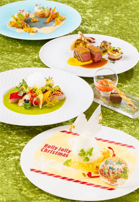 【2025年】ディズニークリスマス限定メニューがディズニーホテルのレストランに登場