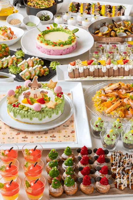 【2025年】ディズニークリスマス限定メニューがディズニーホテルのレストランに登場