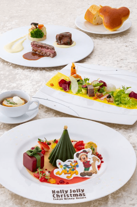 【2025年】ディズニークリスマス限定メニューがディズニーホテルのレストランに登場