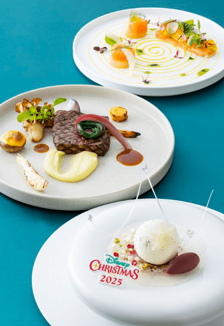 【2025年】ディズニークリスマス限定メニューがディズニーホテルのレストランに登場