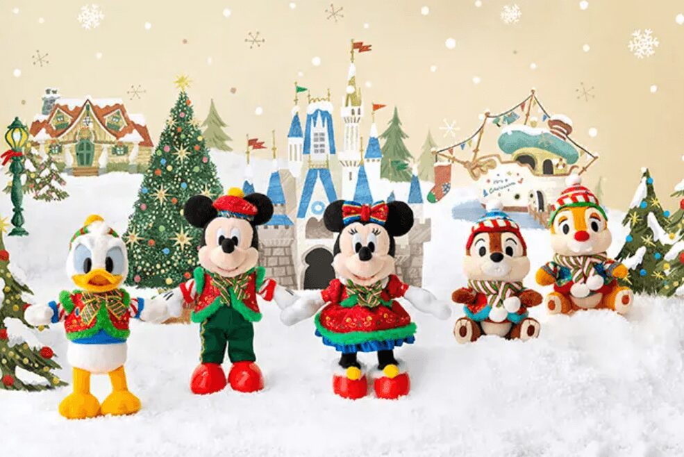 ディズニークリスマスグッズ2025!ミッキー達がデザインされたクリスマスにピッタリのグッズが11月10日に発売!!