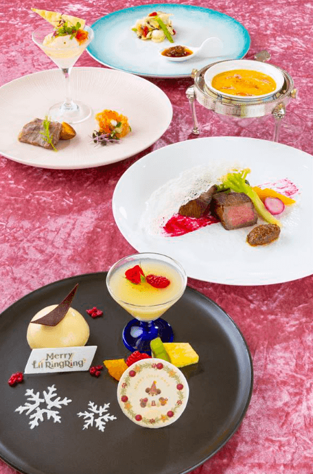 【2025年】ディズニークリスマス限定メニューがディズニーホテルのレストランに登場