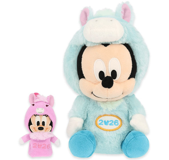 ディズニーお正月グッズ2026年!和服や2026年の干支の午(うま)やダルマをイメージした雅で華やかなグッズが登場