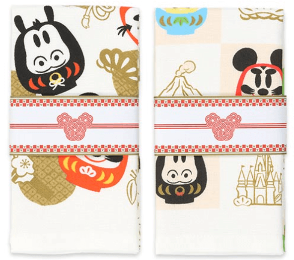 ディズニーお正月グッズ2026年!和服や2026年の干支の午(うま)やダルマをイメージした雅で華やかなグッズが登場