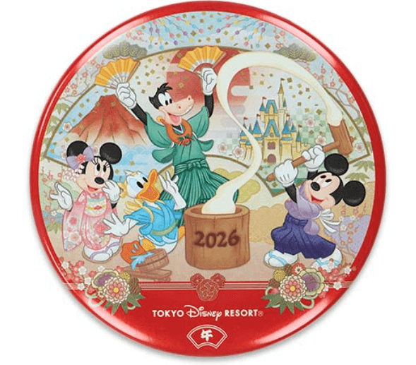 ディズニーお正月グッズ2026年!和服や2026年の干支の午(うま)やダルマをイメージした雅で華やかなグッズが登場