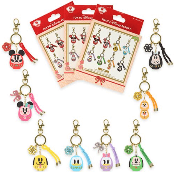 ディズニーお正月グッズ2026年!和服や2026年の干支の午(うま)やダルマをイメージした雅で華やかなグッズが登場