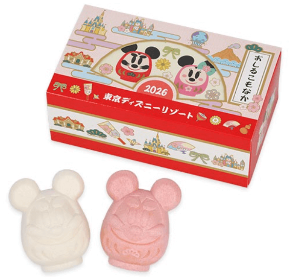 ディズニーお正月グッズ2026年!和服や2026年の干支の午(うま)やダルマをイメージした雅で華やかなグッズが登場