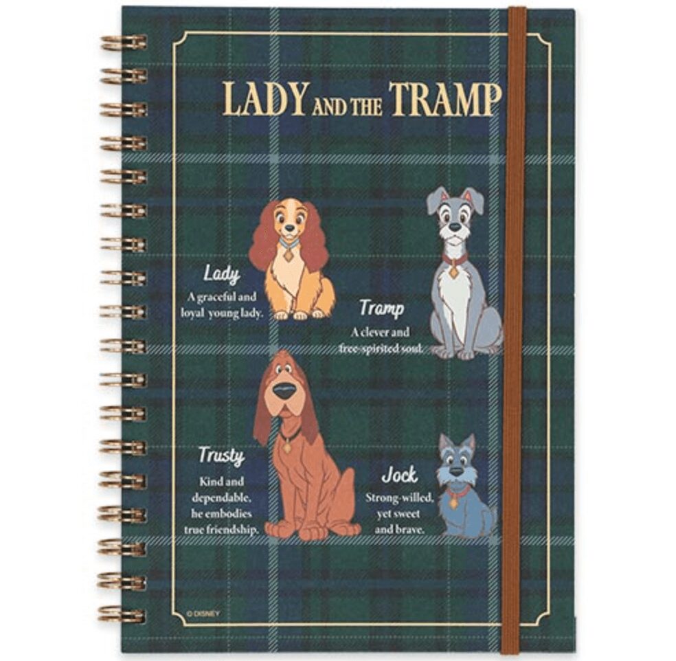 『わんわん物語』のキャラクターたちがデザインされたレトロクラシックな雰囲気のグッズが2025年12月26日に発売