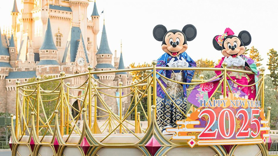 ディズニーお正月イベント2025!限定グリーティングとグッズ・メニューが登場