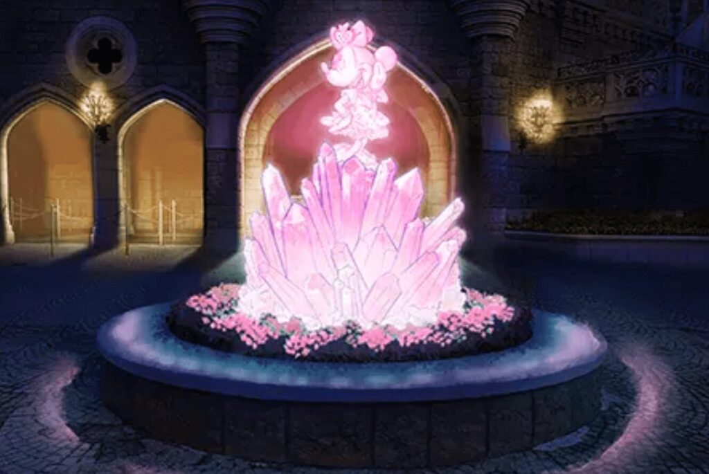 ミニーのファンダーランドのイベント期間中の夜は「ファンダーナイト」が開催