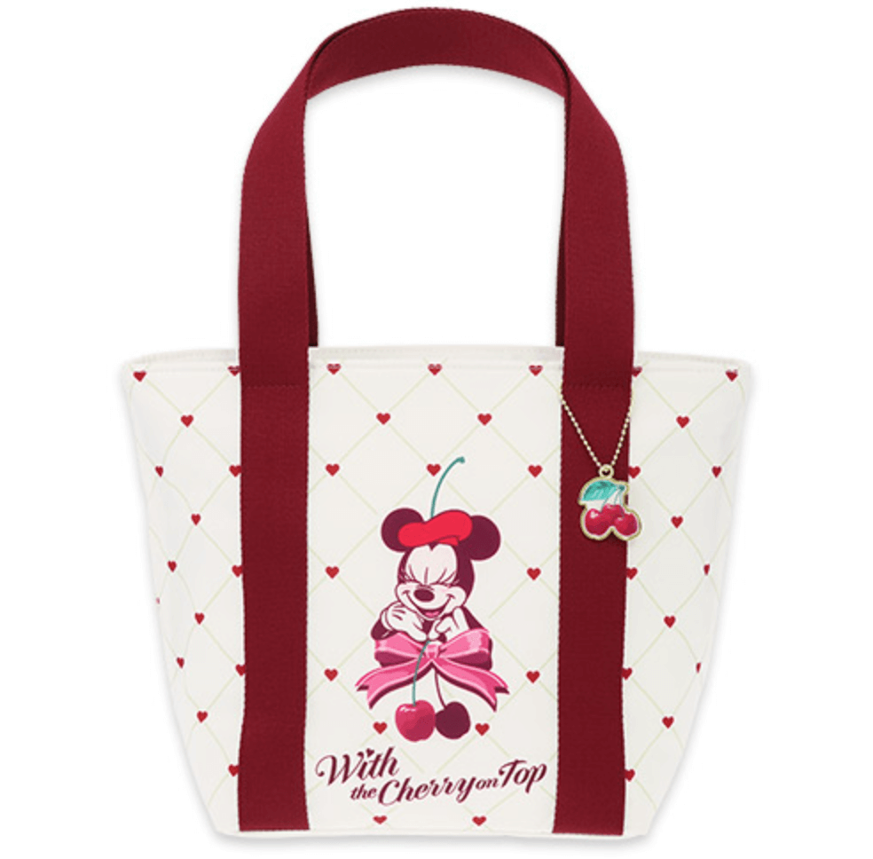 東京ディズニーリゾートでは、さくらんぼとミニーマウスがデザインされた大人かわいいグッズが2026年2月5日(木)に発売