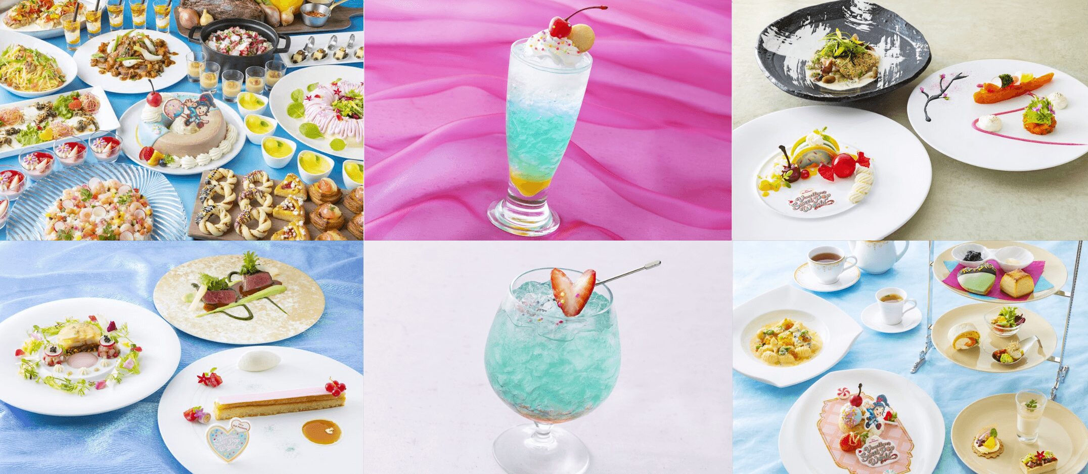 ディズニー・パルパルーザ”ヴァネロペのスウィーツ・ポップ・ワールド”のスペシャルメニューがディズニーランドホテルの各レストランに登場