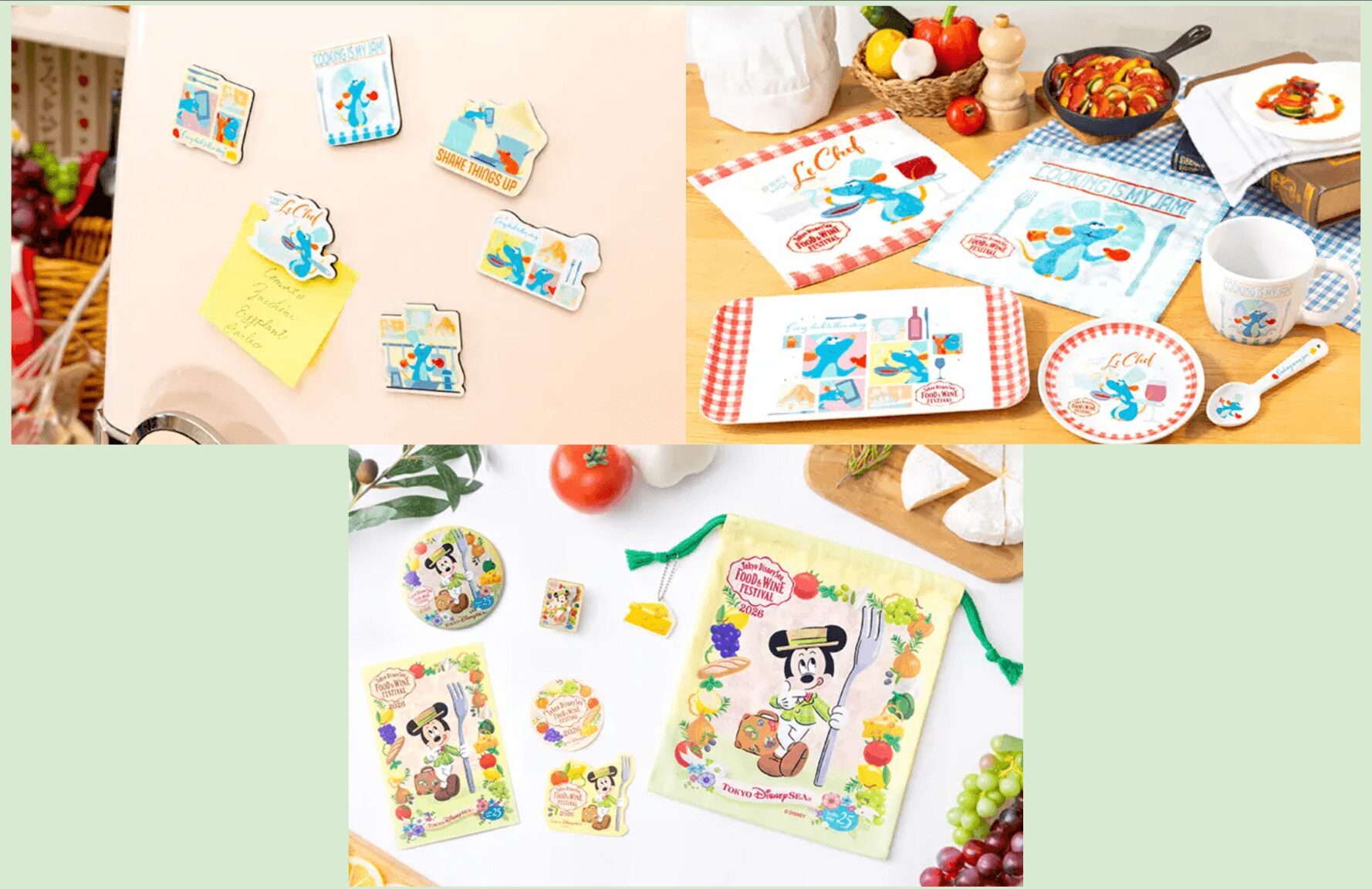 東京ディズニーシー・フード&ワイン・フェスティバル2026グッズが発売!今年はレミーのグッズも登場